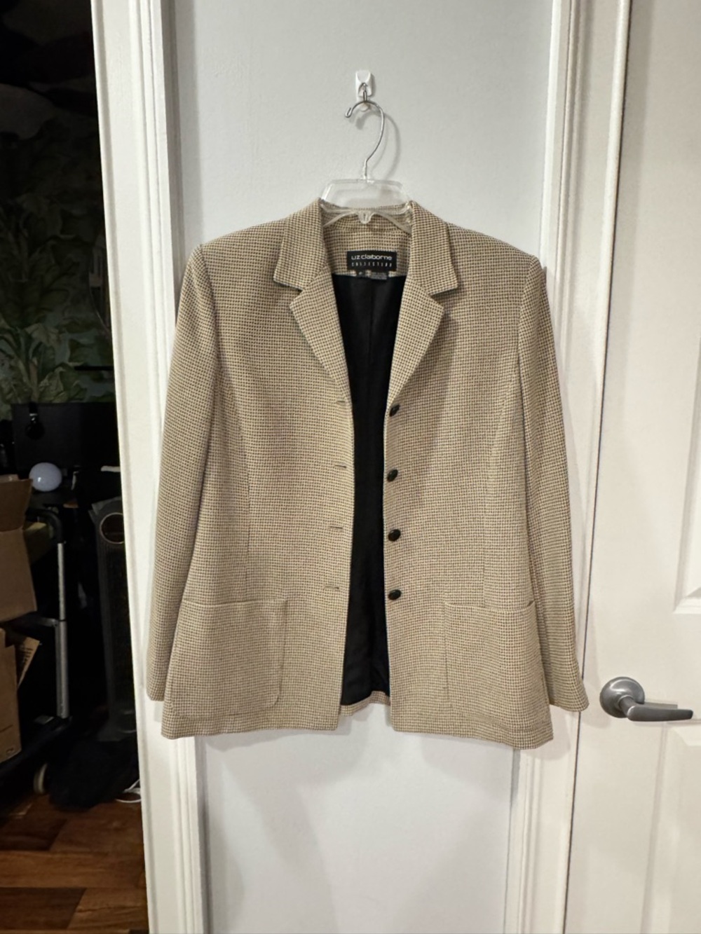 Liz Claiborne Tweed Women's Suit Jacket and Dress Set - Picture 3 of 9
